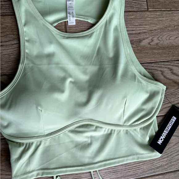 Fashion Nova Pilates Girl Top Sage Size M - Picture 8 of 8